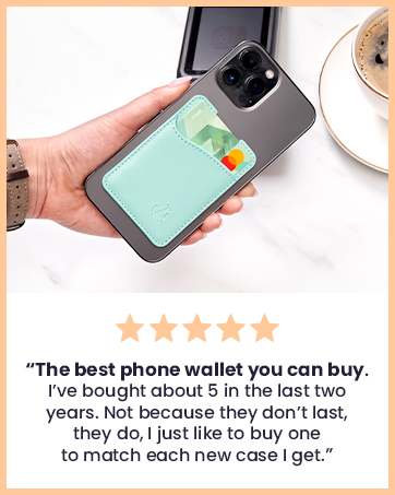 wallaroo wallets phone wallet leather card holder slim minimalist cell phone pocket