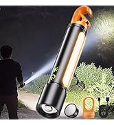 IPEROT Rechargeable Flashlights High Lumens,Super Bright Led Flashlight,2000 Lumen Magnetic Flash...