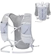 Azarxis Hiking Hydration Pack Running Backpack Daypack Vest with 5L Water Bladder for Women Men C...