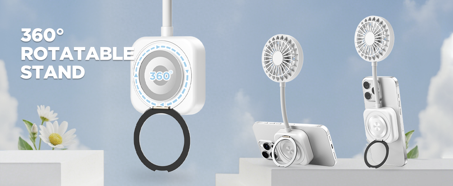 360° Rotatable stand