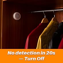 LED Motion Sensor Lights, Stick on Lights, Puck Lights, Closet Lights,Night Lights, STAR-SPANGLED