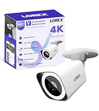 Lorex Connect (New App) | V-Series | 8Ch 4K NVR System | 3 Dome PoE Cameras | Black IP Cameras | No ...
