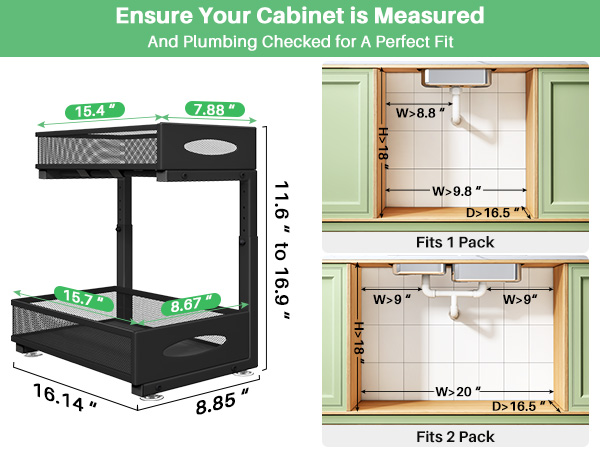 under the sink organizer