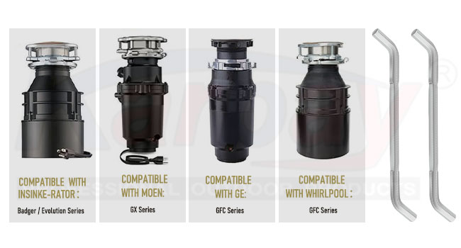 Garbage Disposer Unjamming Wrench