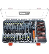 86-Piece Impact Magnetic Nut Driver Set, SAE/Metric Nut Driver Set, Right Angle Drill Driver, Soc...