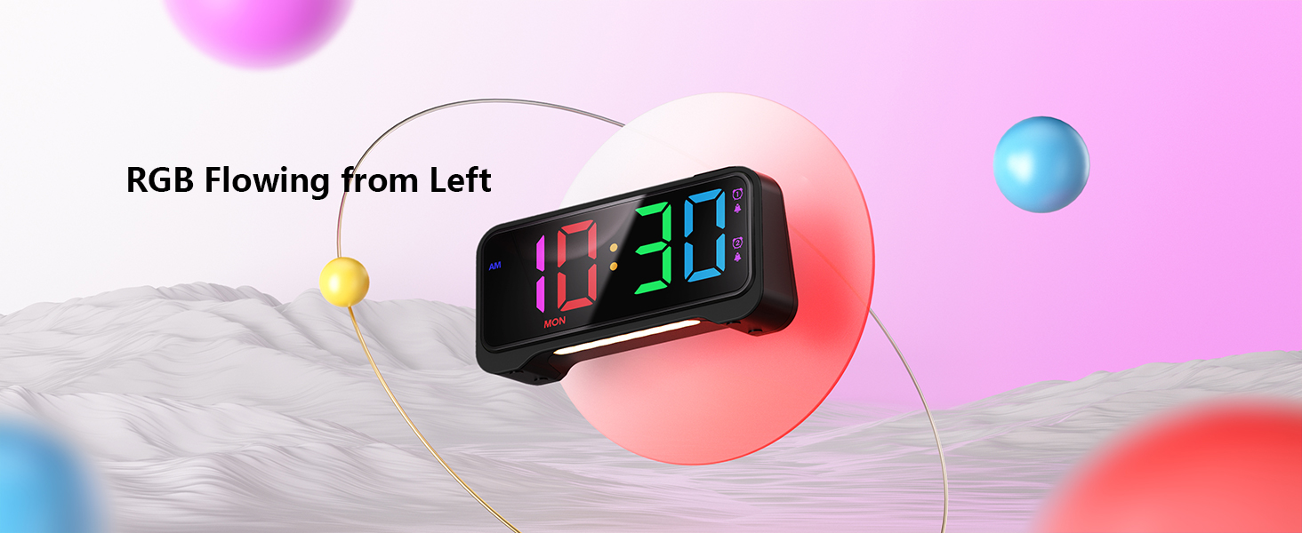 rgb flowing from left