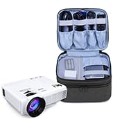 Luxja Carrying Bag for DR.J Mini Projector, Portable Case for Mini Projector and Accessories (Fit...