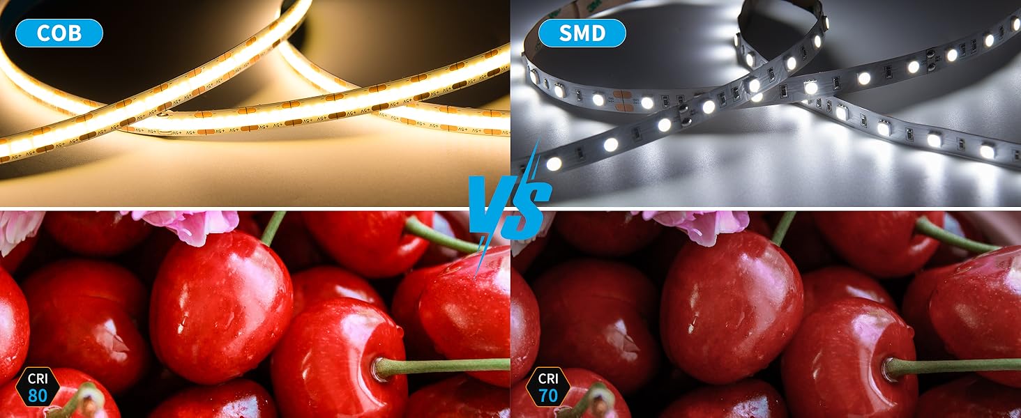 GINGSOW USB COB LED STRIP 5V