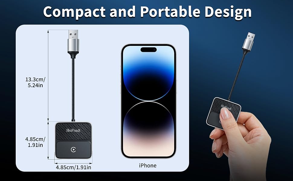 wireless apple car play adapter