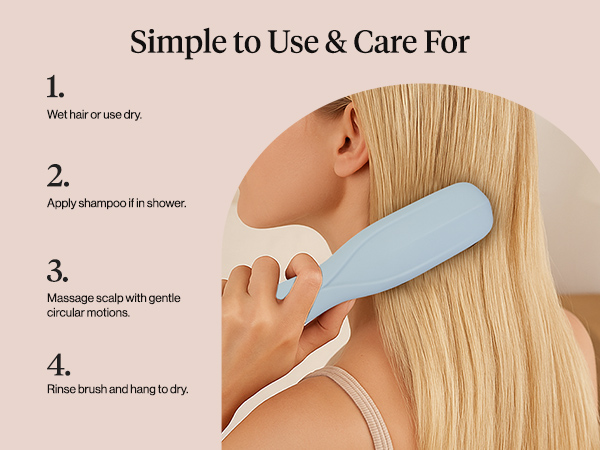 Kitsch Scalp Renewal Brush- Haze Blue