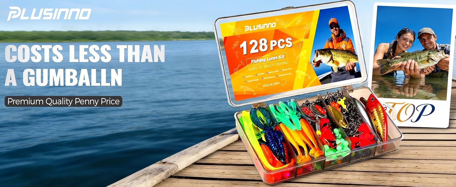 Great Value Fishing Lure Kit
