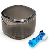 Denture Case Partial Denture Cups for Soaking Dentures, No-Leak Denture Soaking Container Retaine...