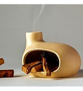 MOUGIGI Palo Santo Holder - Ceramic Incense Burner for Palo Santo Sticks, Cone, and Spiritual Sag...