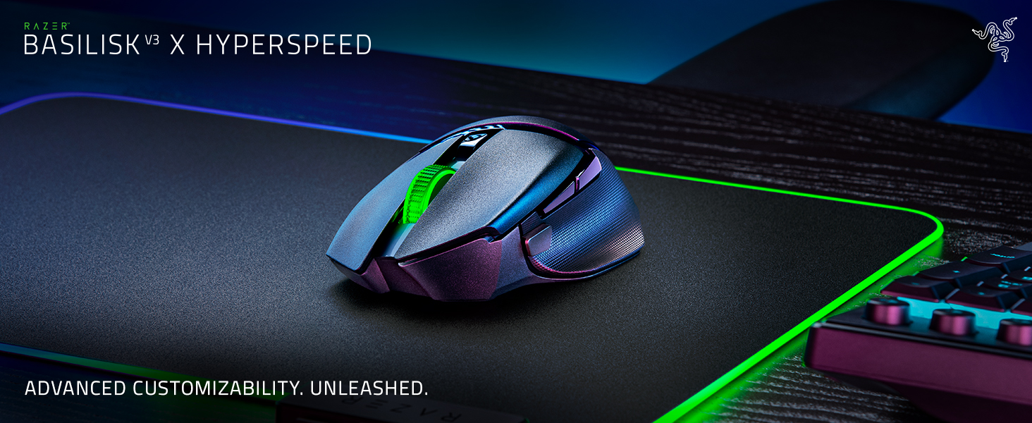 Razer Basilik V3 Hyperspeed Advanced customizability unleashed