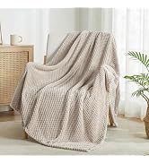 Exclusivo Mezcla Fleece Throw Blanket Extra Large, Super Soft and Warm Blankets for Couch, Sofa a...