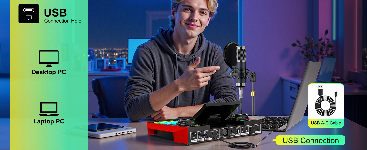 live sound card