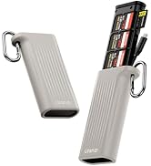 ULANZI CR2 High-Speed 2-in-1 SD TF Card Reader &amp; Case Holder for SD/TF/Nano SIM Card/Eject Pin w ...