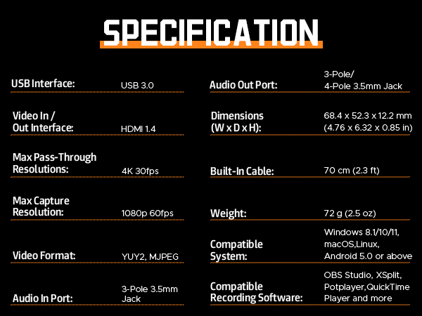 Specification