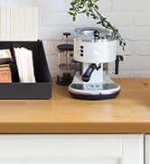 SZQINJI Coffee Condiment Organizer Holder 10-Compartment Break Room Coffee Condiment Caddy Cup St...