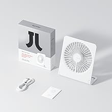 JISULIFE Small Desk Fan