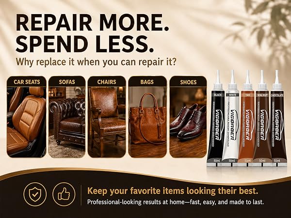 Leather Repair Kit for Furniture