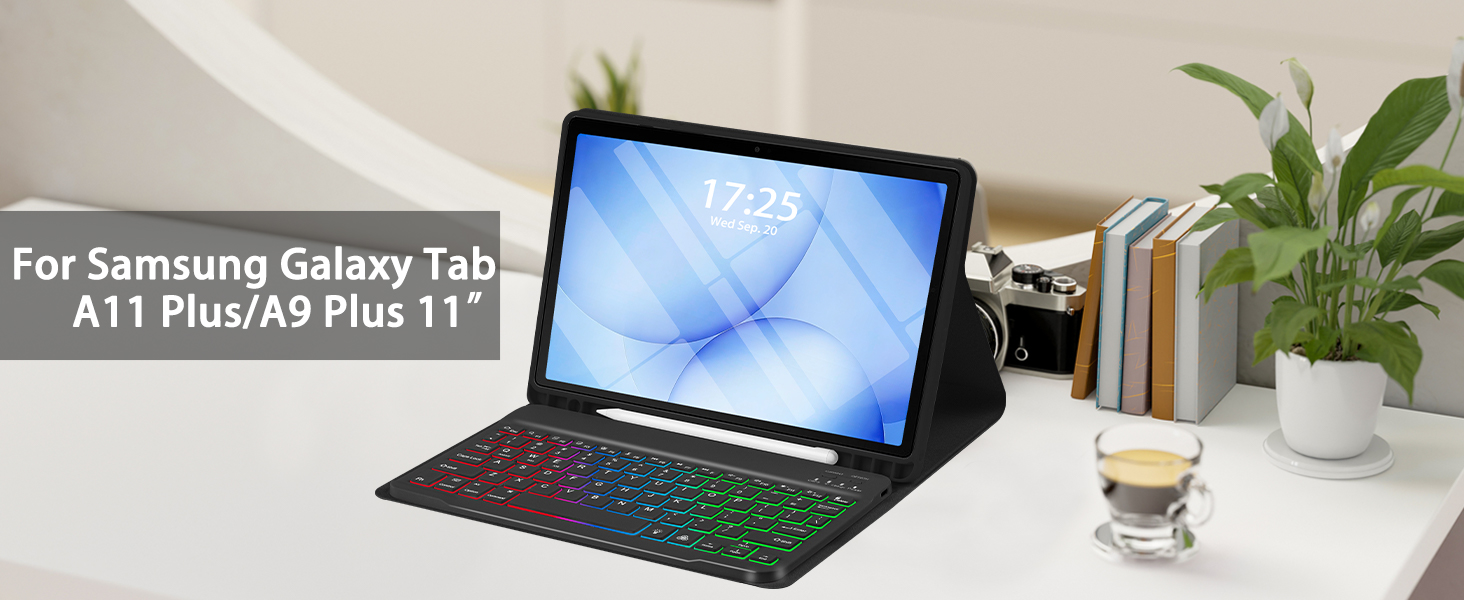 samsung galaxy tab a11 plus keyboard case