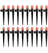 Orange Misting Nozzle (20 pcs), Suitable for Irrigation Systems