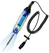 ATOBLIN Test Light Automotive, 3-72V DC LCD Digital Circuit Tester with Illumination, Heavy Duty ...