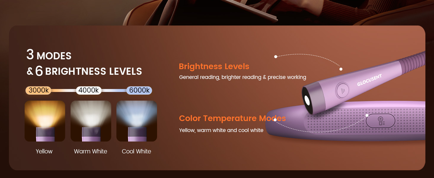 6 Brightness levels
