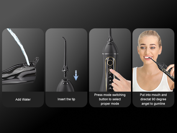 water dental flosser