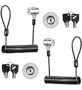 I3C Laptop Cable Lock Retractable Hardware Security Cable Lock with Anchor Plate for Laptop, Smar...