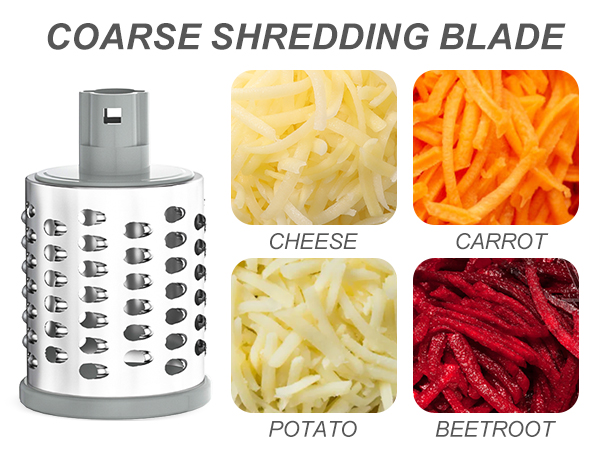 coarse shredding blade