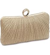 RonFoxi Rhinestone Evening Handbag Clutch Purses Women's Girls Sparkly Crystal Evening Bag Party ...