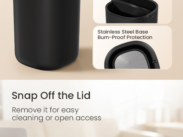 countertop trash can