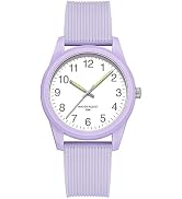 Pink Women's Watches Ladies Wrist Watch 5ATM Waterproof Minimalist Simple Design Luminous Analog ...