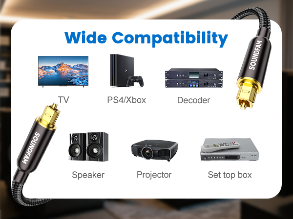 black gold-plated optical cable