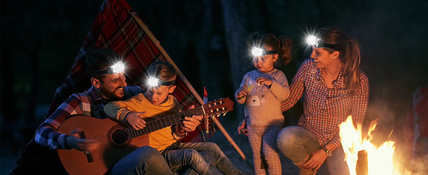 Multi-pack set suits family and group activities like camping, hiking, and nighttime play