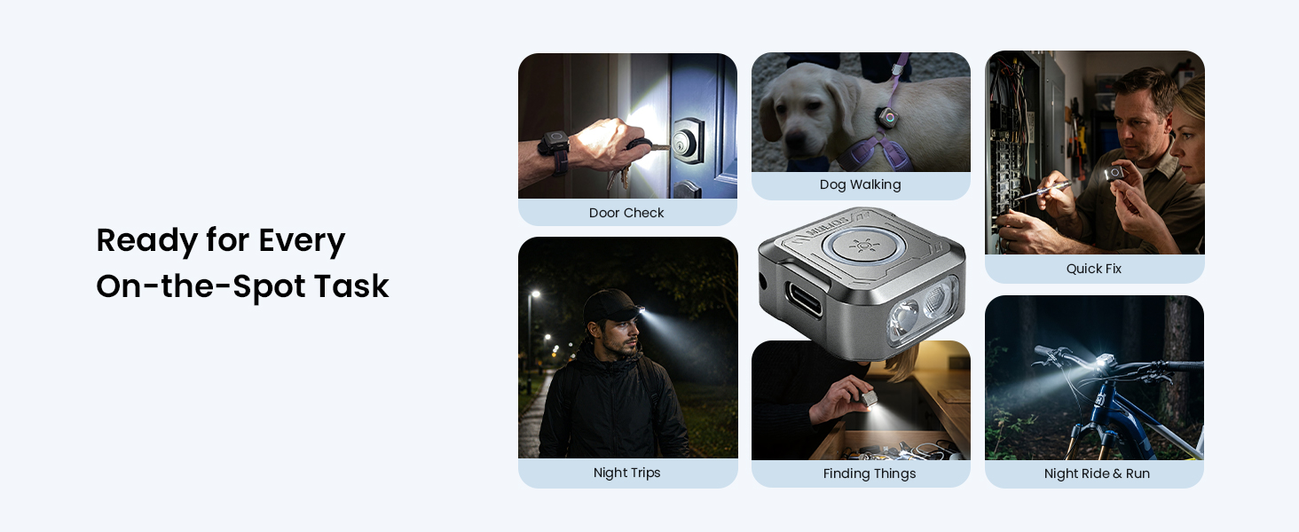 flashlight ready for every on-the-spot tasks