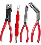 4Pcs Electrical Disconnect Pliers for Cars, Automotive Electrical Connector Separator Tools, Hose...