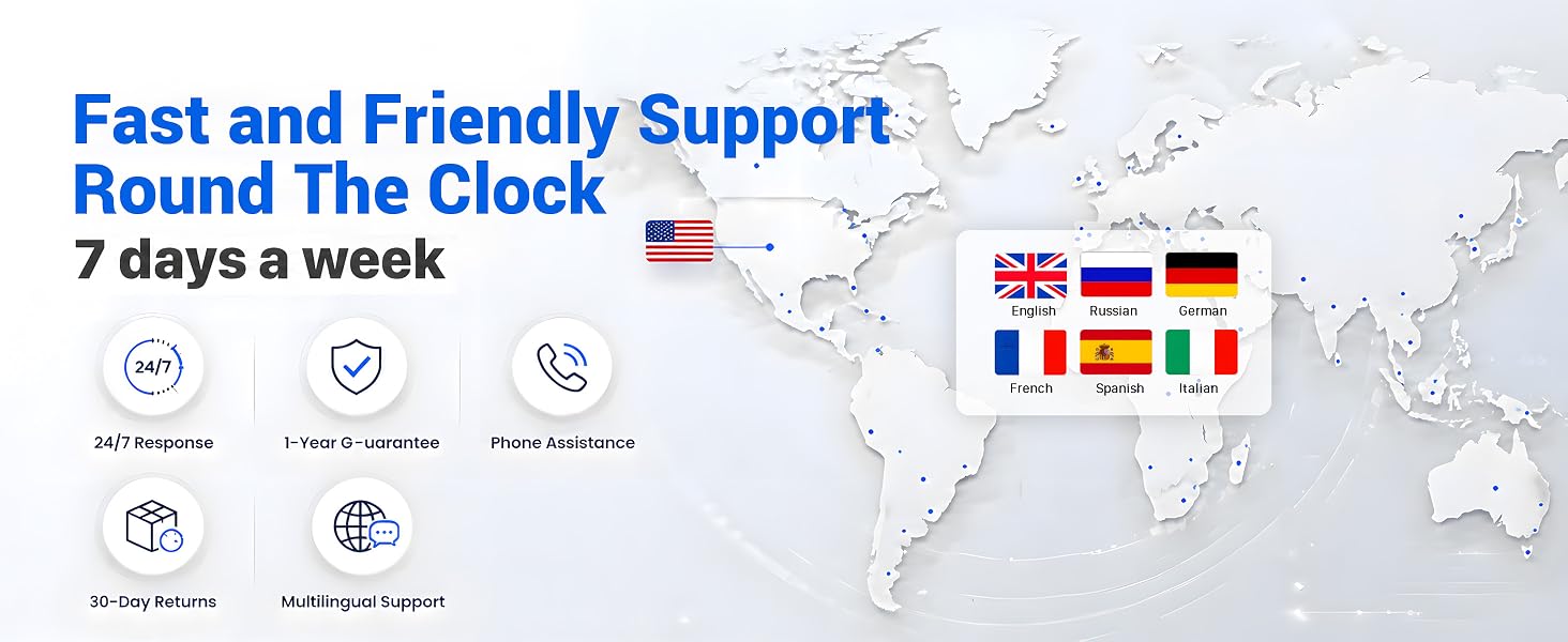 Round The Clock Fast and Friendly Support