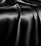 BEDELITE Satin Sheets Queen Size Bed Set, Luxury Soft Black Silky Sheets for Hair and Skin, Simil...