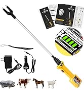 2023 West Thorne Pro Cattle Prod, Power Display Cattle Prod Livestock, LED Light, Instruction Man...