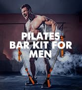 Pilates Bar Kit with Resistance Bands, Heavy Duty Pilates Equipment for Men, Strength Training Ba...