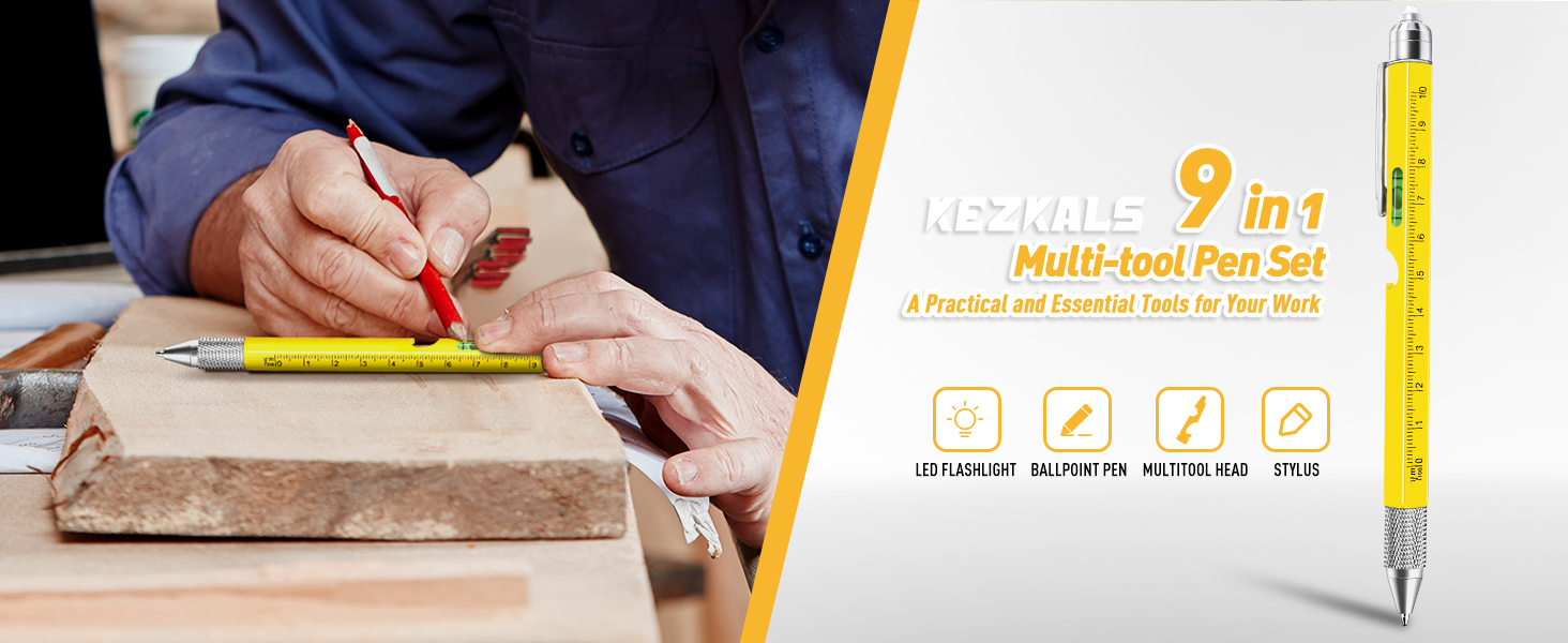 stocking stuffers for men adults 9 in 1 multitool pen gifts for men mens gifts for dad him husband