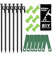 Heavy Duty Tree Stakes and Supports Kit for Leaning Tree Against Bad Weather Plant Support Stakes...