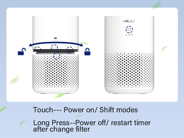 How to change replancement filter