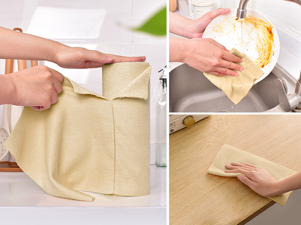 Microfiber towel roll