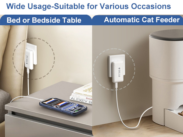 right angle usb charger