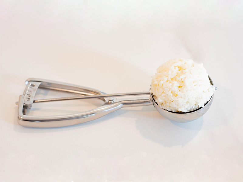 Food portion scoop