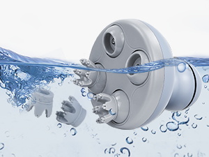 cotsoco Electric Scalp Head Massager with 4 Heads 84 Nodes for Hair Growth and Stress Release